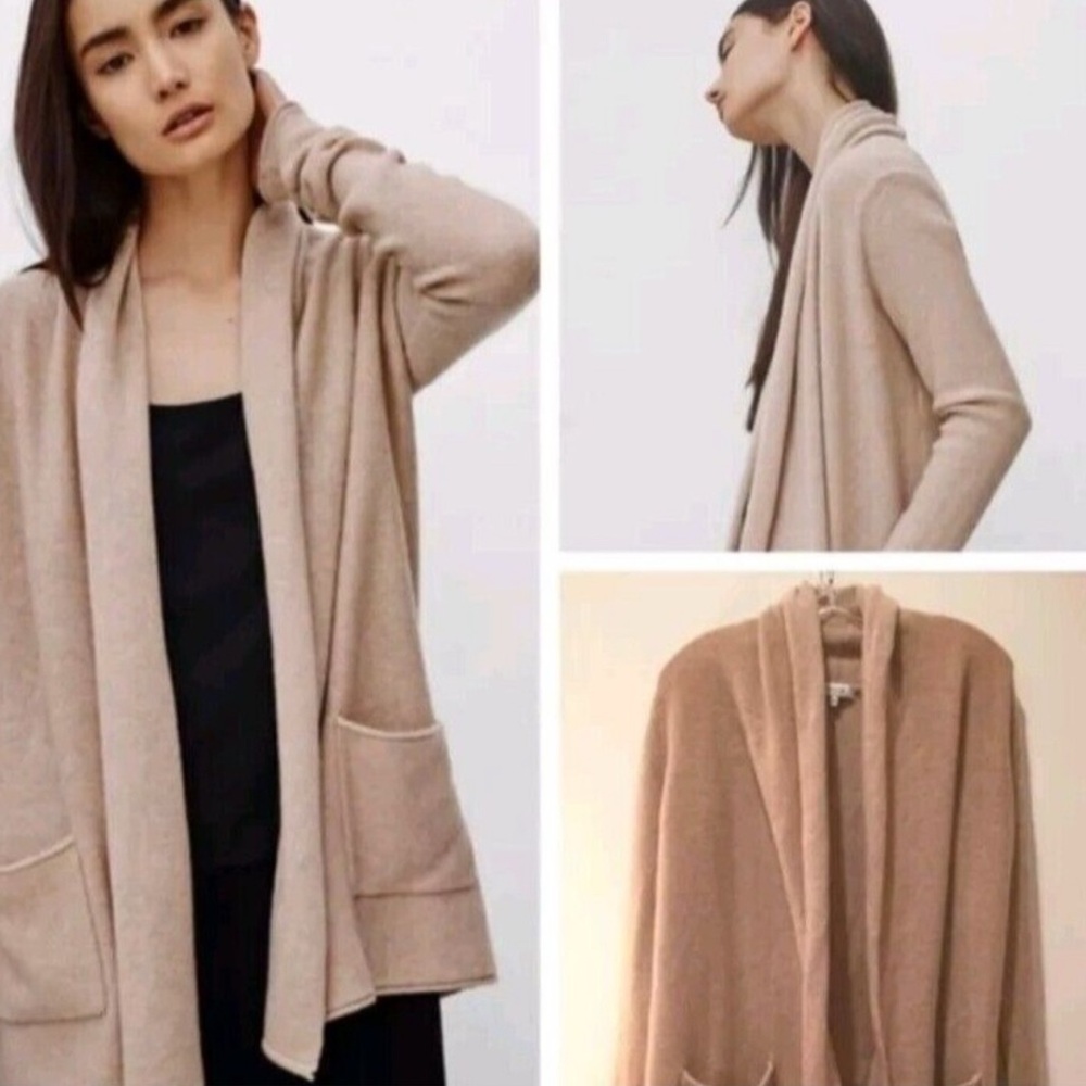 Aritzia‎ Babaton Cream Hugo Merino Wool Sweater- L